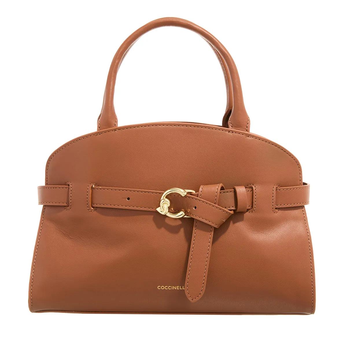 Coccinelle Women's Cognac Crossbody Bags - Coccinellesabine - Crossbody Bags For Unisize