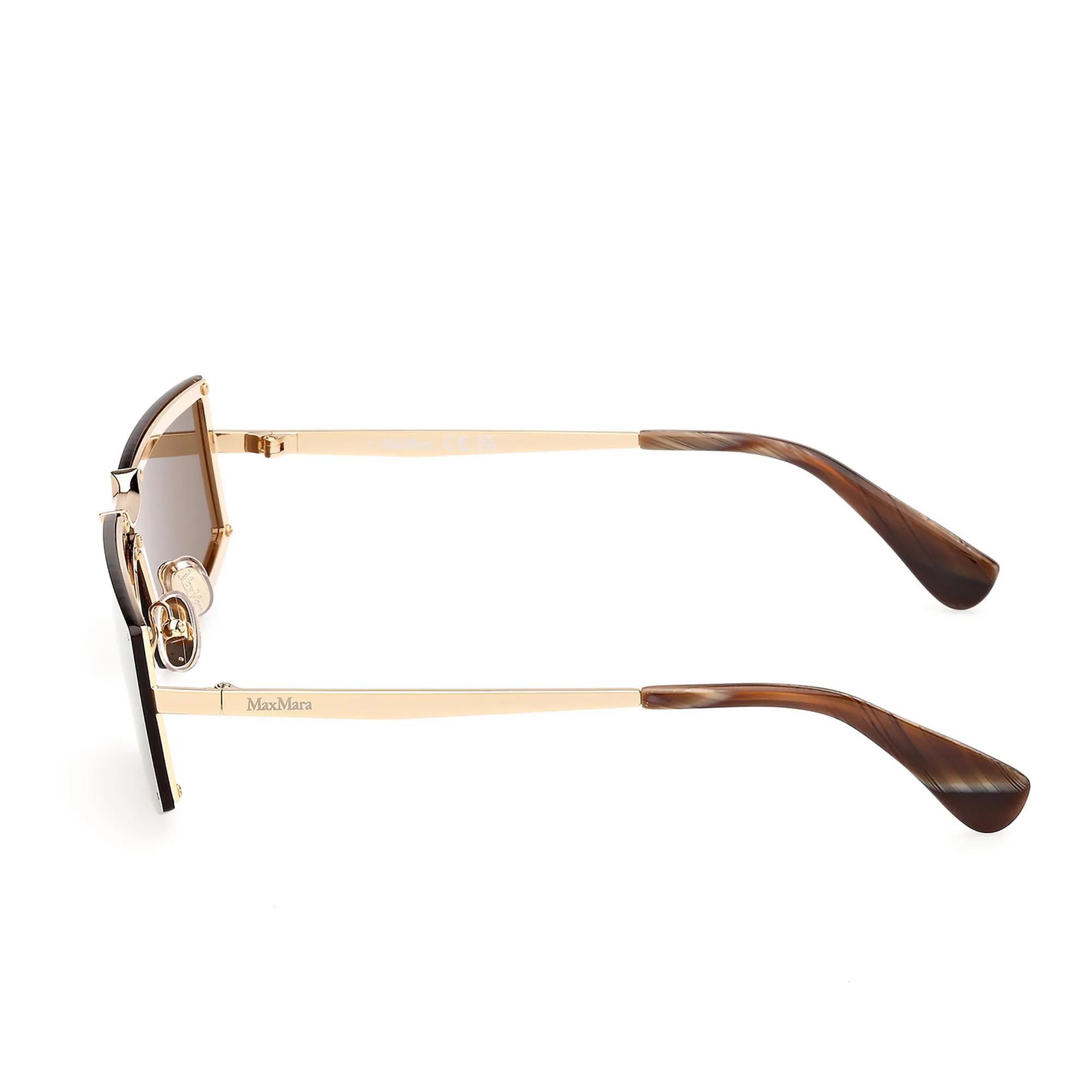 Thumbnail - Max Mara Sonnenbrille - MM0118 - Gr. unisize - in Gold - für Damen