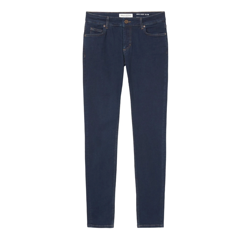 Marc O´Polo Slim-Fit-Jeans Denim Trouser, mid waist, slim fit, Motor Scooter Wash