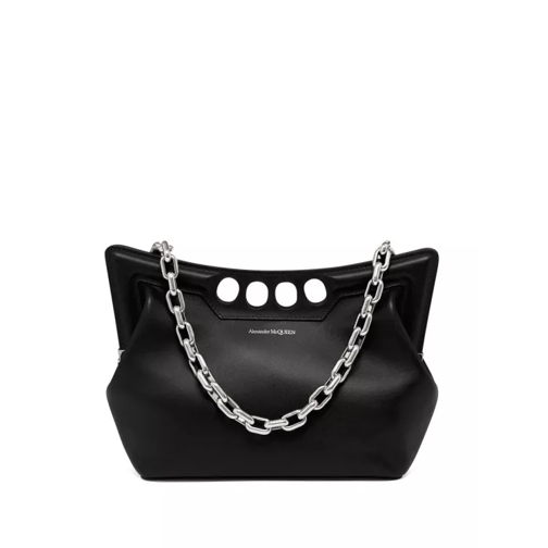 Alexander McQueen The Peak (S) Black Bag Black Sac à bandoulière