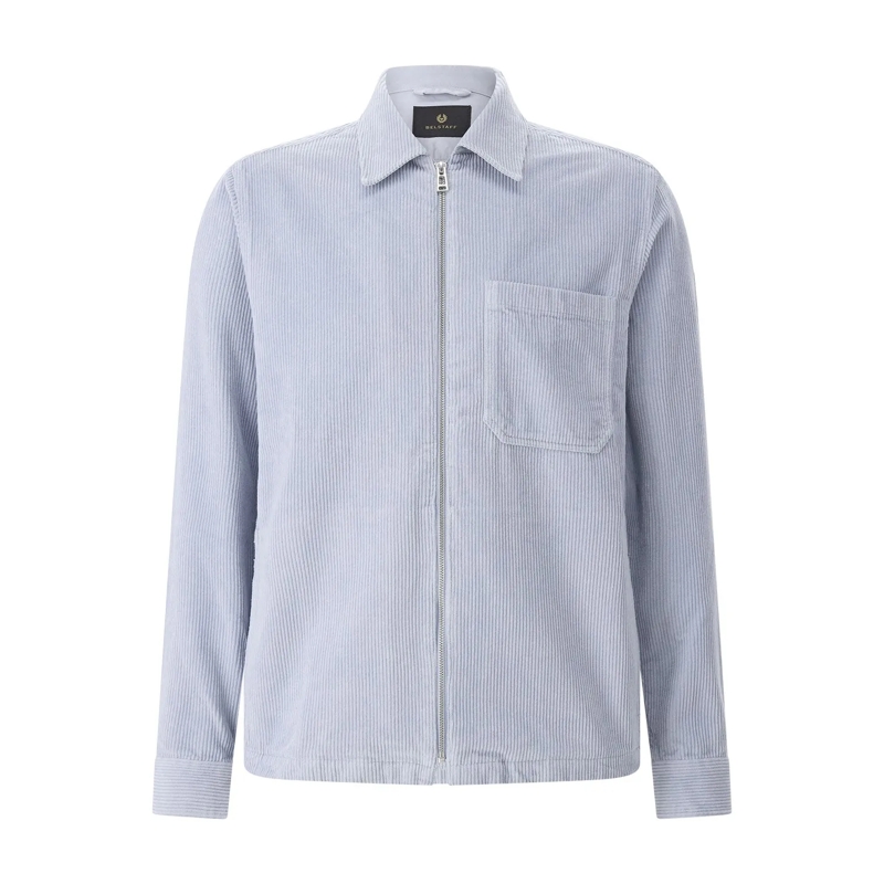Belstaff Hemdjacke Overshirt aus Cord blau