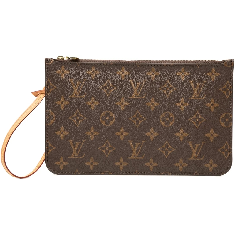 Louis Vuitton Necessaire Monogram Neverfull Pouch braun