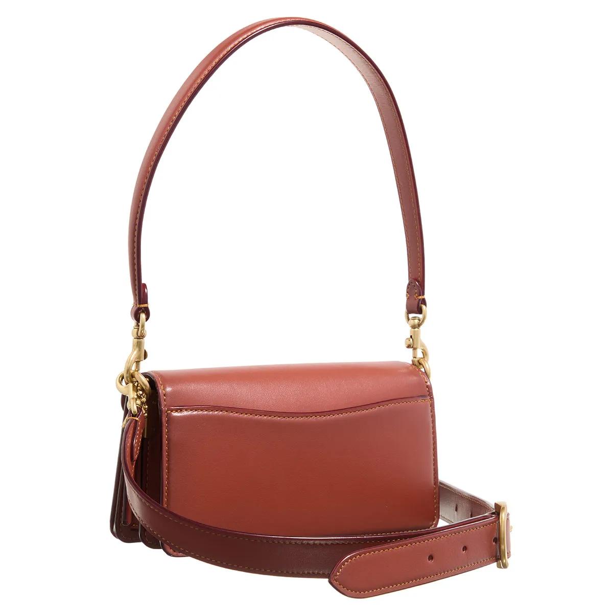 Coach Crossbody bags Coated Canvas Signature Tabby Shoulder Bag 20 Refr in bruin