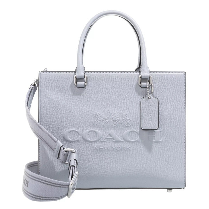 Coach blue tote sale