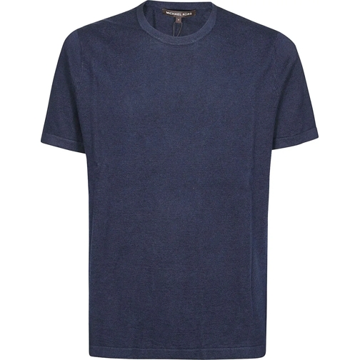 MICHAEL Michael Kors  Short Sleeve Sweater Blue blau