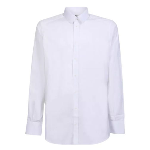 Dolce&Gabbana White Essential Cotton Shirt Neutrals 