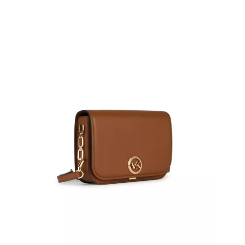 MICHAEL Michael Kors Messanger' Brown Leather Crossbody Bag Brown Sac à bandoulière