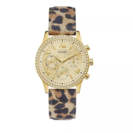 Guess Solar Gold Multifunction Watch