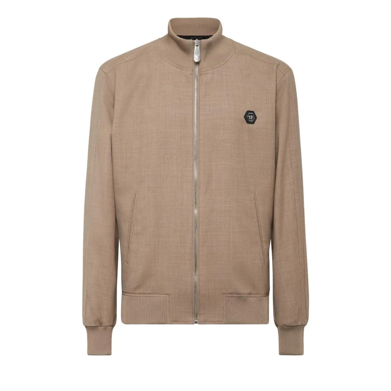 Philipp Plein Übergangsjacke Jacke beige