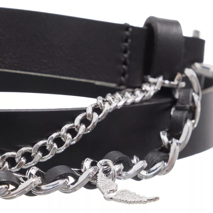 Leather on sale chain belt