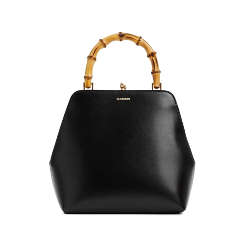 Jil Sander Sac à bandoulière Goji Square Sm Bamboo Bag Black