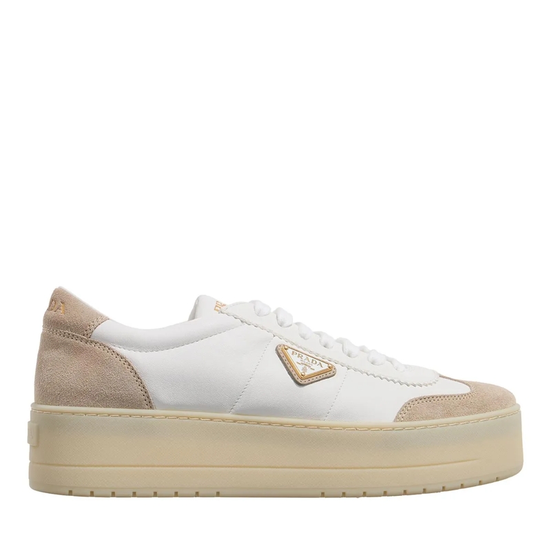 Prada Low-Top Sneakers Downtown Bold Bianco