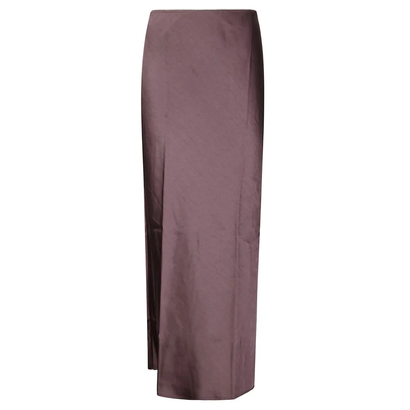 Samsøe Samsøe Minirok Long Saagneta Skirt Pink