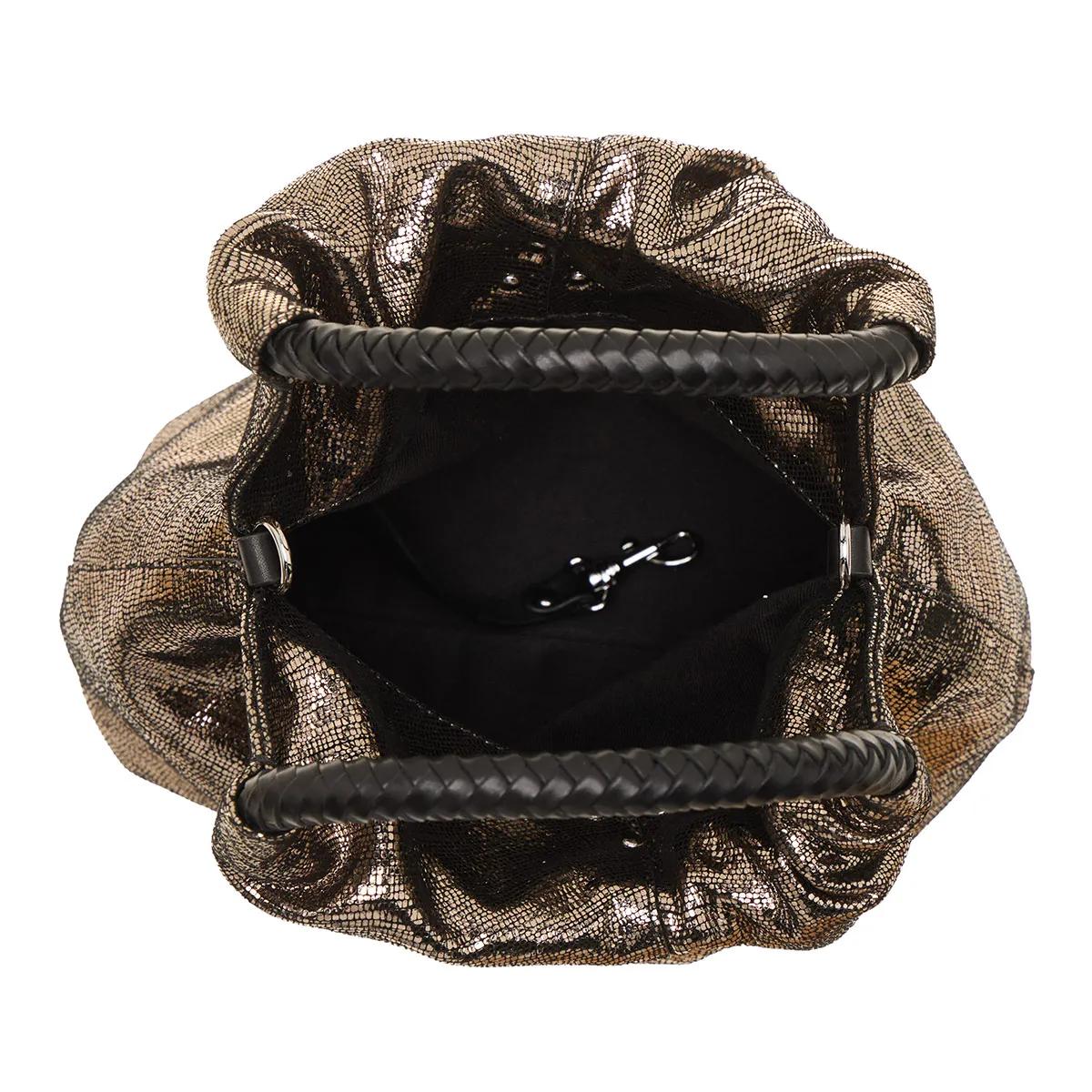 Jerome Dreyfuss Bucket bags Gordi S in champagne kleuren
