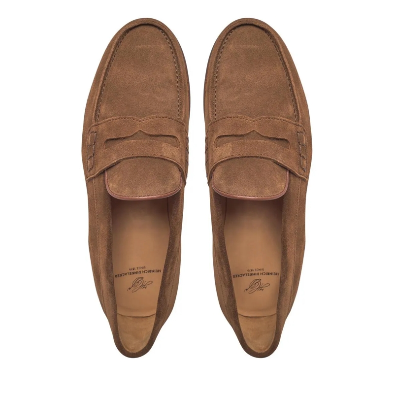 Heinrich Dinkelacker Loafer Loafer Wien Plain V mittel-braun(Image 4)