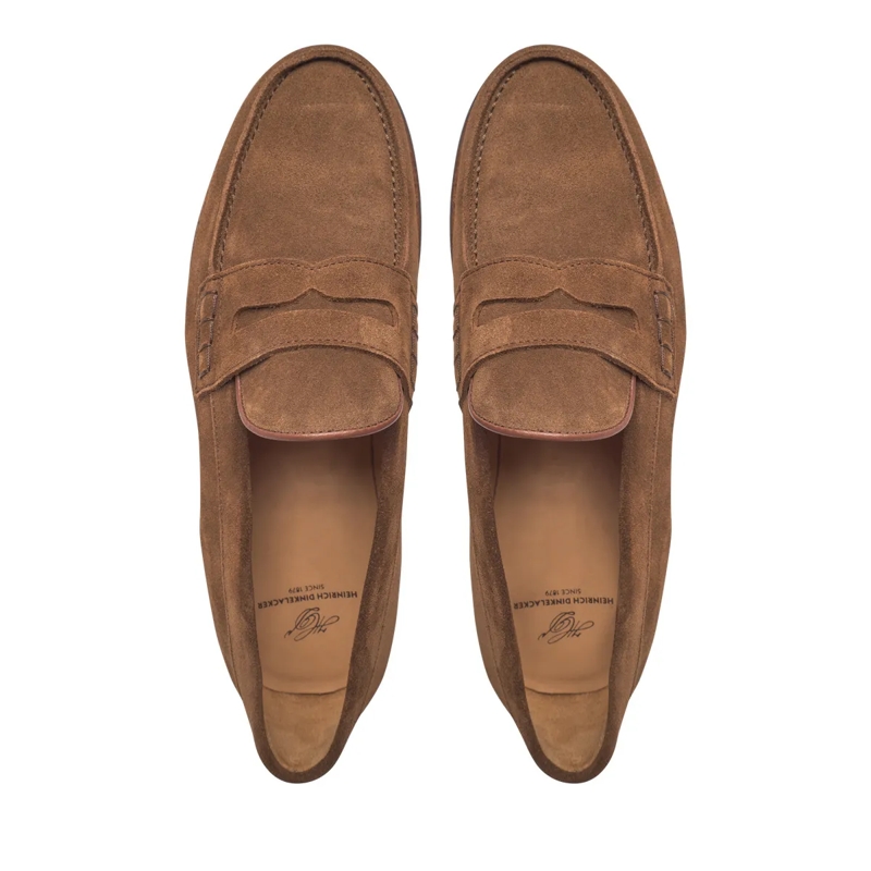 Heinrich Dinkelacker Loafer Loafer Wien Plain V mittel-braun(Image 4)
