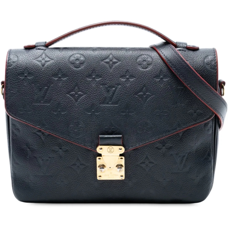 Louis Vuitton Schultertasche Monogram Empreinte Pochette Metis blau