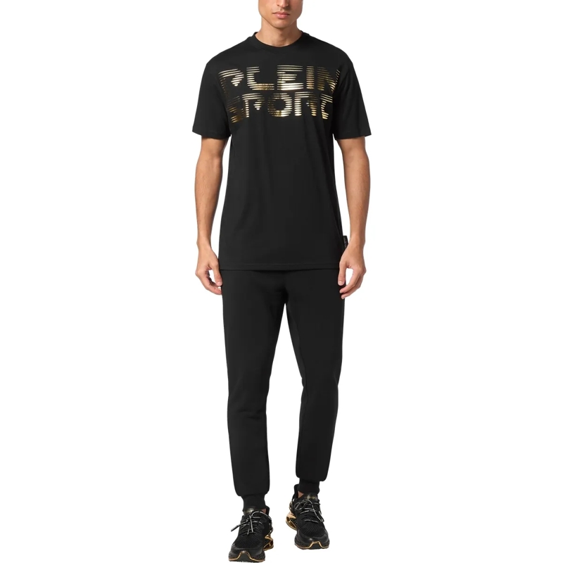 Plein Sport T-Shirt T-Shirt Rundhalsausschnitt schwarz(Image 4)