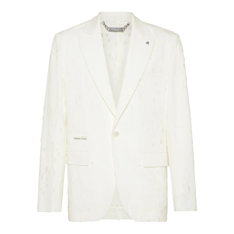 Philipp Plein Blazer Blazer weiss