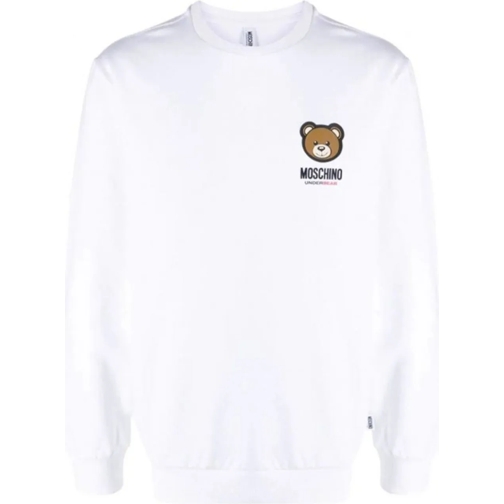 Moschino Truien Sweaters White weiß