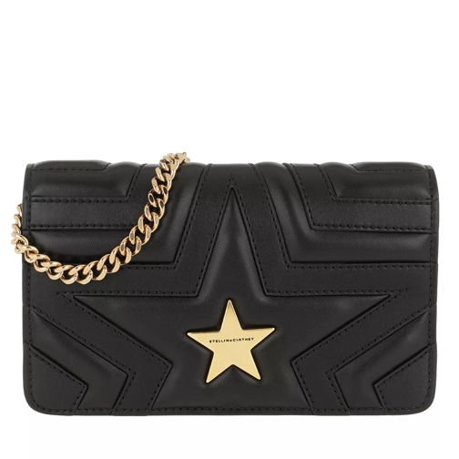 Stella McCartney Stella Star Shoulder Bag Black Crossbody Bag