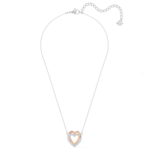 Swarovski Mittellange Halskette Infinity Heart Mixed metal finish Bicolor (Image 8)