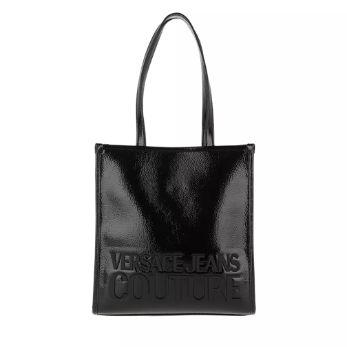 Versace Jeans Couture Small Tote Bag Black Rymlig shoppingväska
