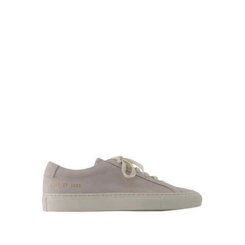 Common Projects Contrast Achilles Sneakers - Leather - Beige Neutrals sneaker basse