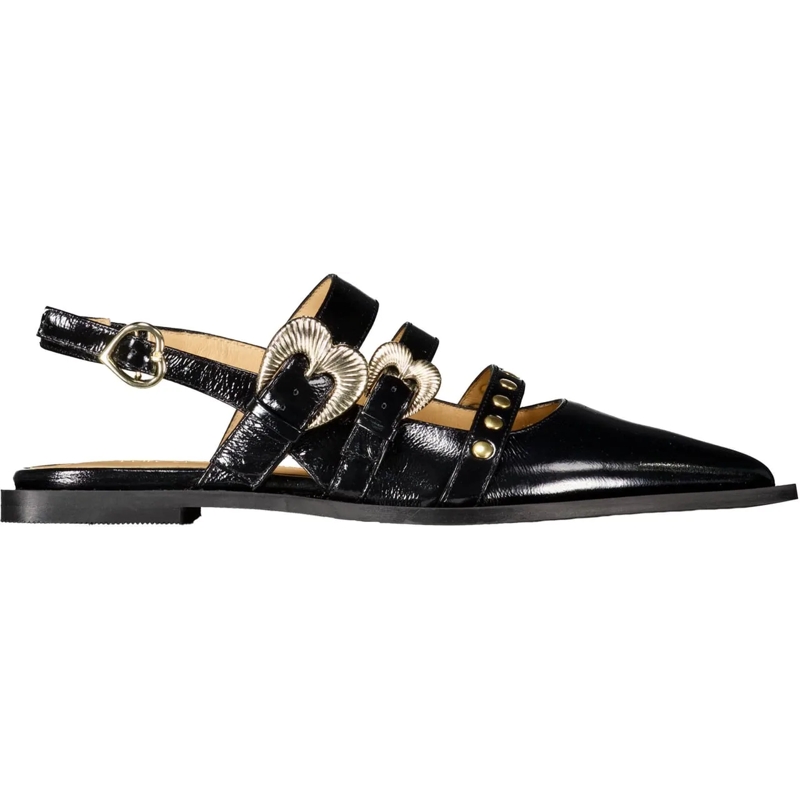 Toral Sandalen Dames Tl-Madison Slingback Zwart schwarz
