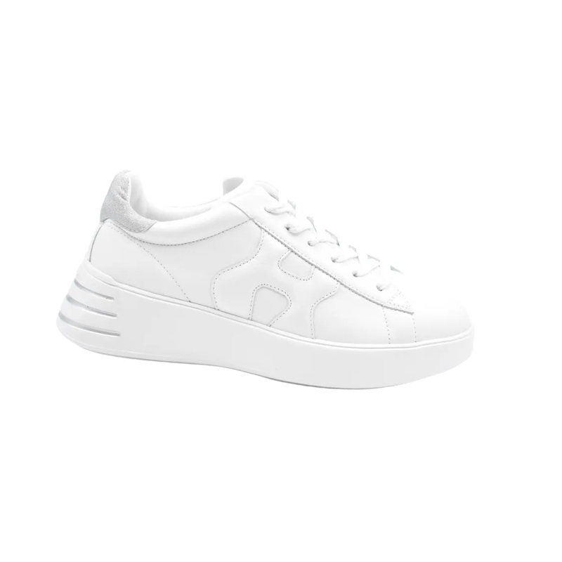 Hogan Lage-top sneaker Laced White Flat Shoes White