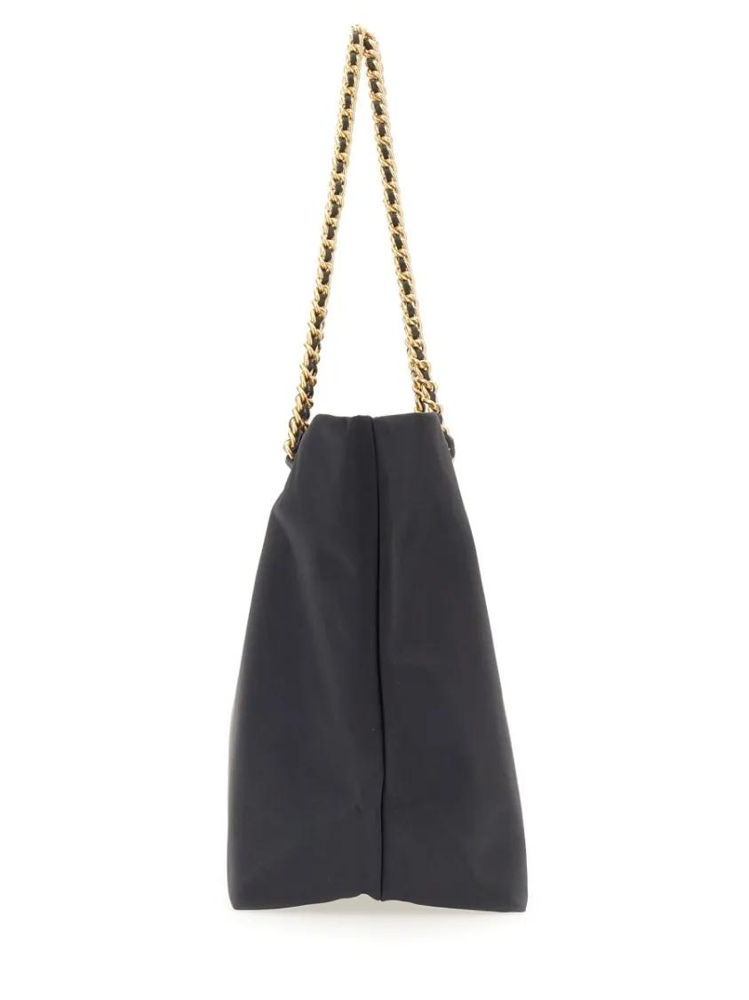 TORY BURCH Shoppers & Totes Spacious Nylon Tote Bag in zwart