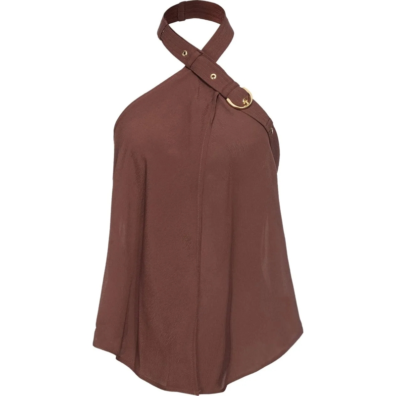 Pinko T-Shirt Tops Brown braun