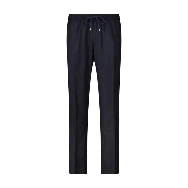 Briglia Casual broeken Hose Wimbledons aus Schurwolle Navy