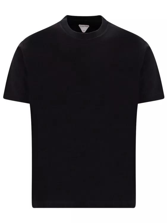 Bottega Veneta Black Cotton T-Shirt Black | T-Shirts | fashionette