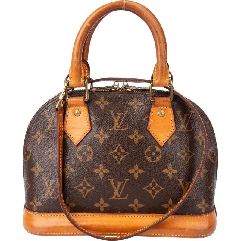 Louis Vuitton Tote Louis Vuitton Canvas Monogram Alma BB Handbag braun