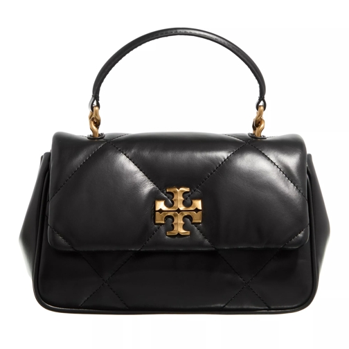 Tory Burch Kira Diamond Quilt TopHandle Black Crossbody Bag