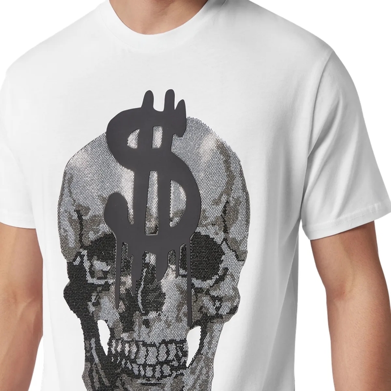 Philipp Plein T-Shirt T-Shirt Skull weiss(Image 4)