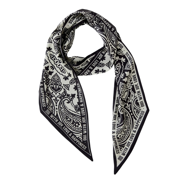 Oui Wollschal Schal weiss