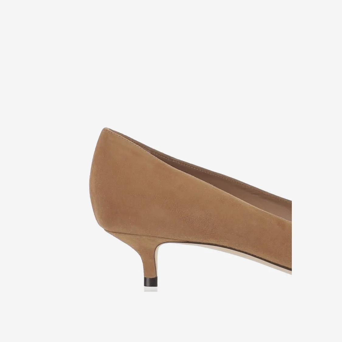 Thumbnail - Jimmy Choo Hohe Schuhe - Amelia Suede Pumps - Gr. 37 (EU) - in Braun - für Damen