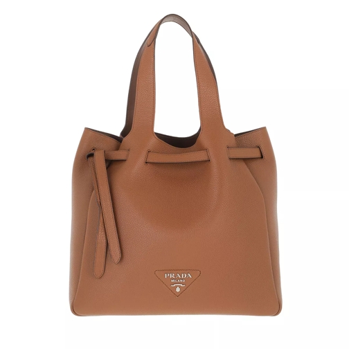 Prada Tote Bag Leather Rymlig shoppingväska