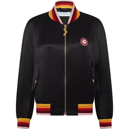 Casablanca  Casablanca Silk Logo Bomber schwarz