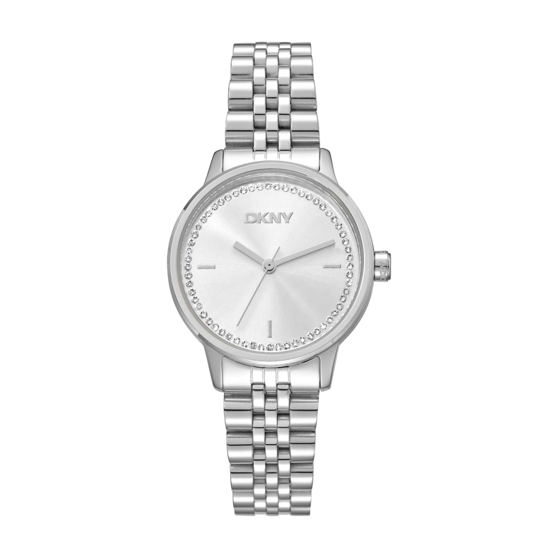 DKNY Quarzuhr Quarzuhr Everyday silber