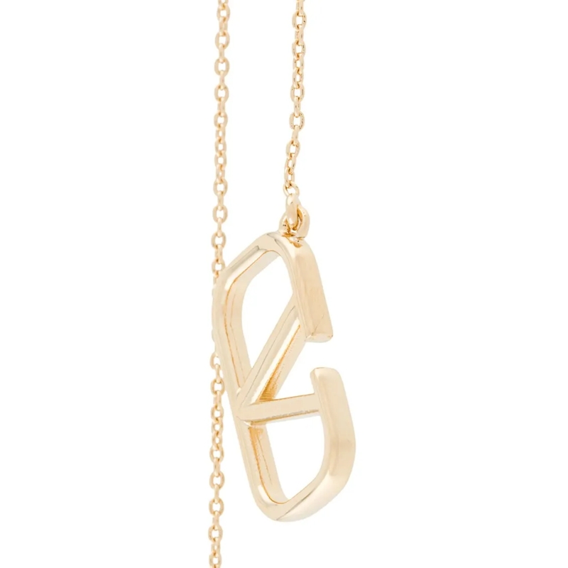 Valentino Garavani Ohrstecker Vlogo Signature Earrings Gold(Image 2)