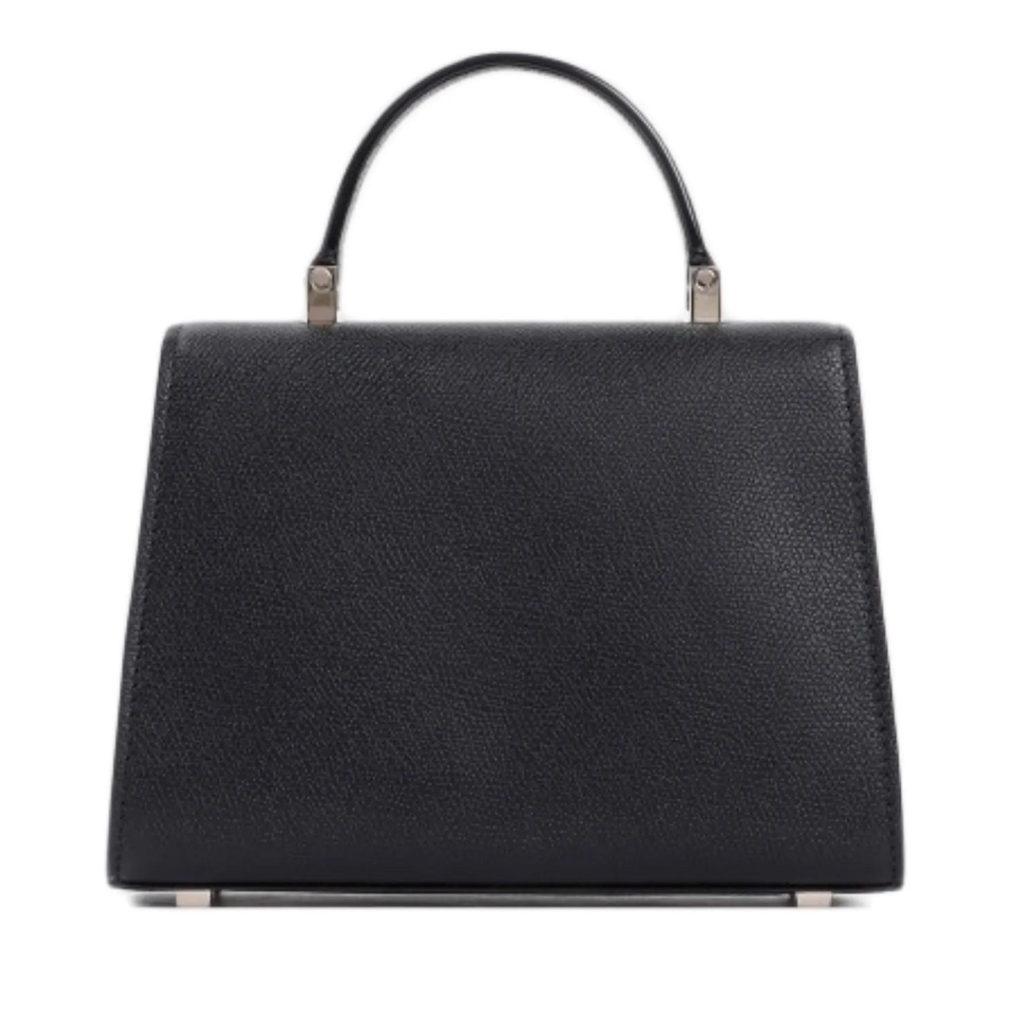 Valextra Crossbody bags Black Iside Crossbody Micro Bag in zwart
