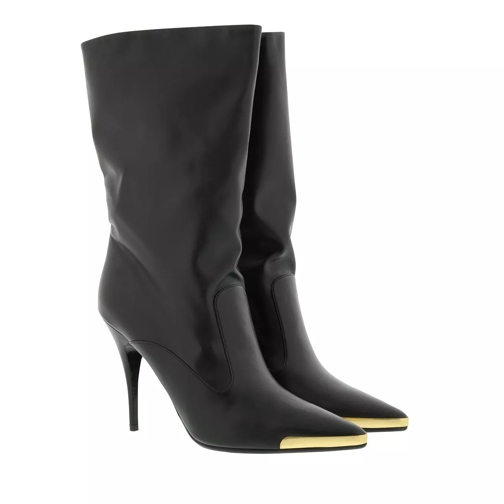 Stella McCartney Alter Pull-On Boots Leather Black Stiefel