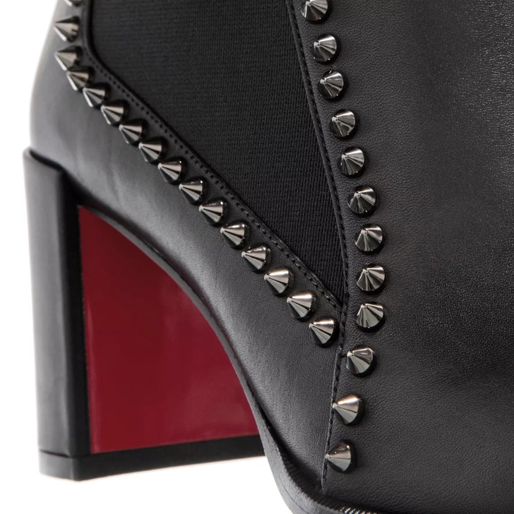 louboutin ankle boots with spikes