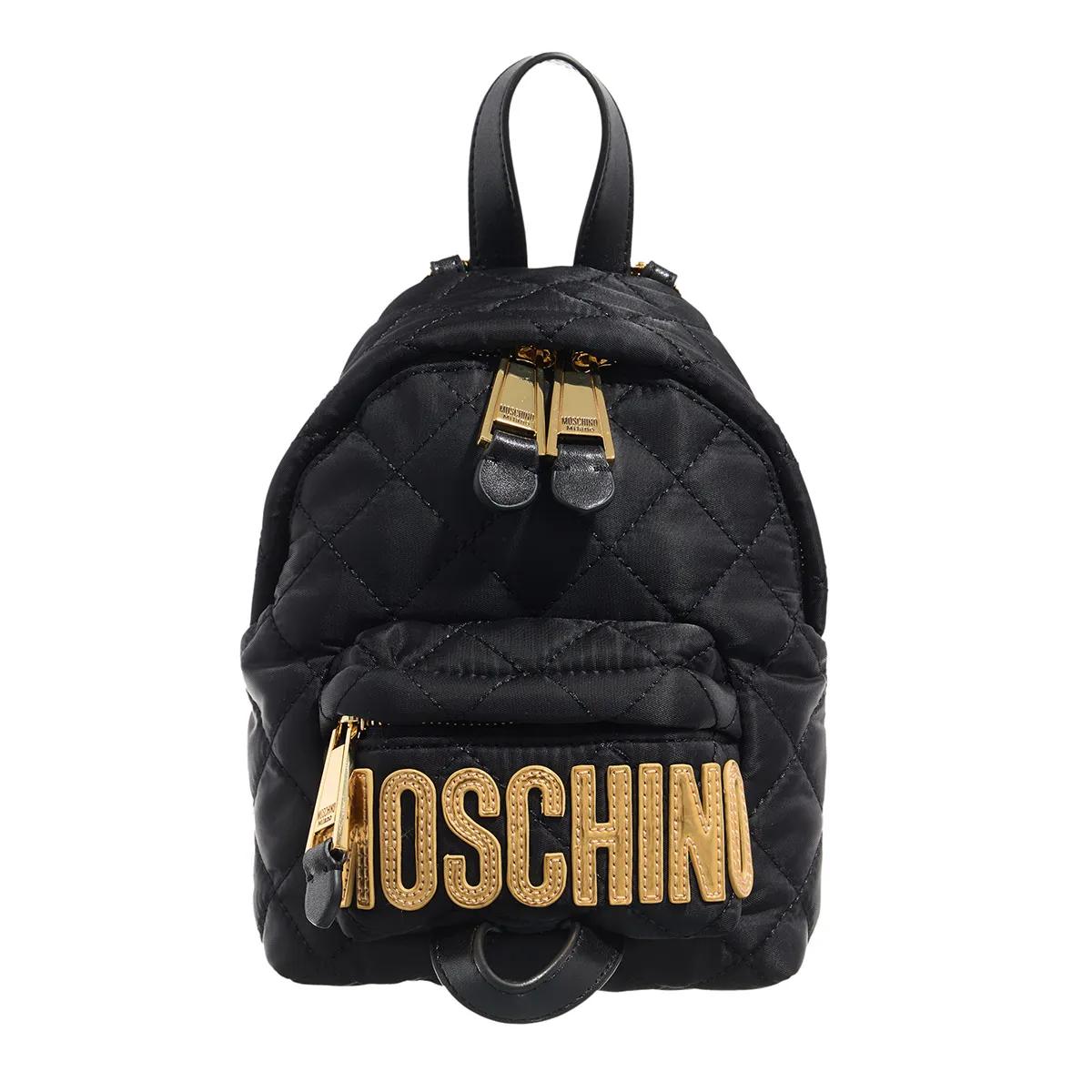 Moschino Crossbody Bags - Quilted Logo - Gr. unisize - in Schwarz - für Damen
