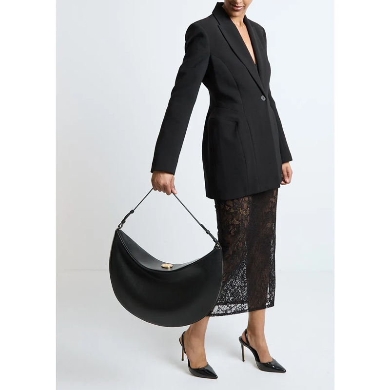 Jacquemus Hobo Bag Le Calisso Rond Black(Image 3)