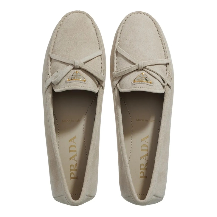 Prada moccasins womens best sale