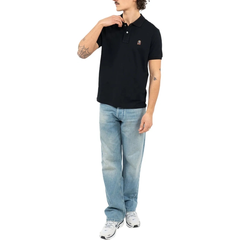 Parajumpers Poloshirt Polo Wellington schwarz(Image 5)